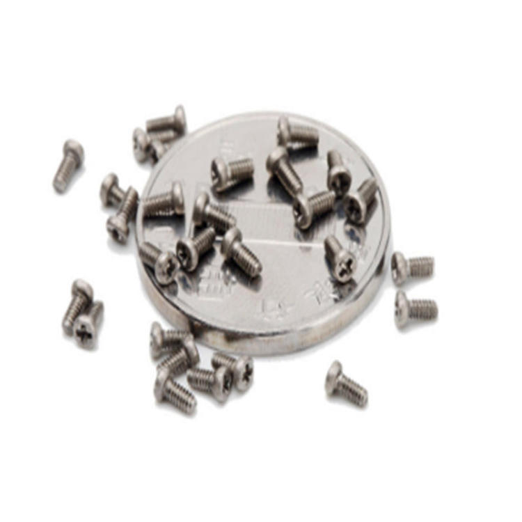 M1.2 mini micro vite in titanio di piccole dimensioni per vetri da orologio