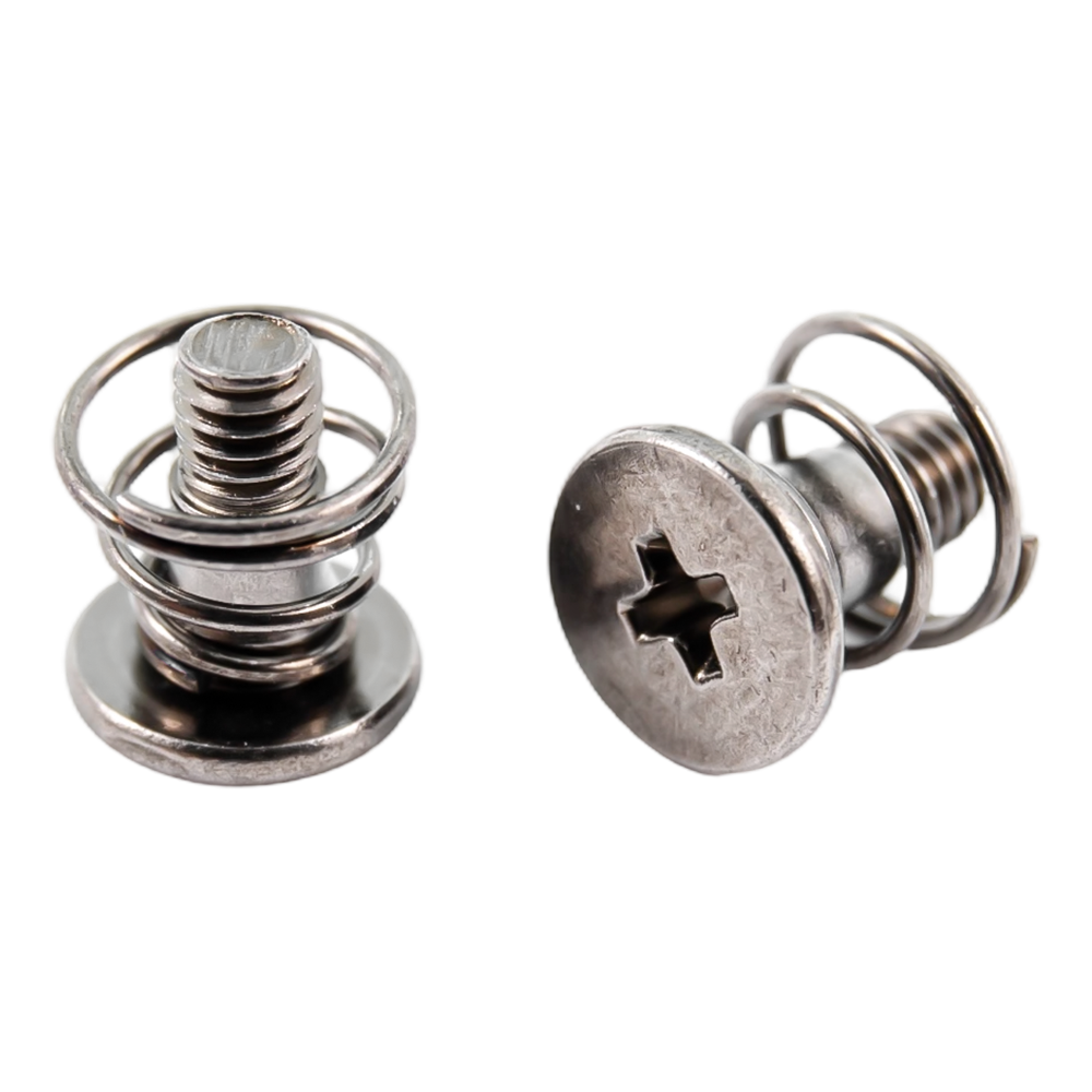 Viti imperdibili per pannelli in acciaio inox a testa piatta personalizzate con molla