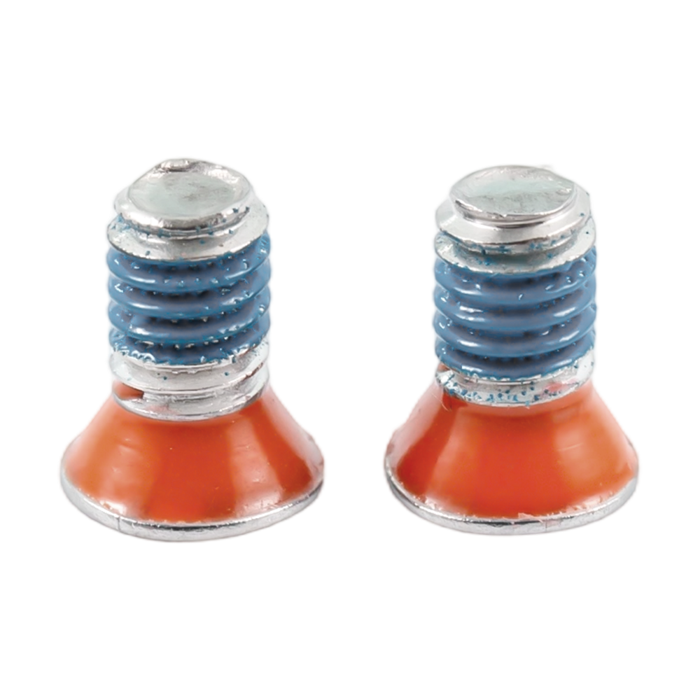 Viti piccole personalizzate in acciaio inox a testa svasata con toppa in nylon Viti piccole personalizzate in acciaio inox a testa svasata con toppa in nylon