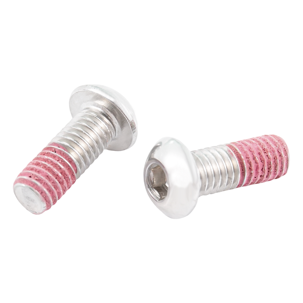 Viti patch in nylon con testa a bottone in acciaio inossidabile anti viti allentate Viti patch in nylon con testa a bottone in acciaio inossidabile anti viti allentate