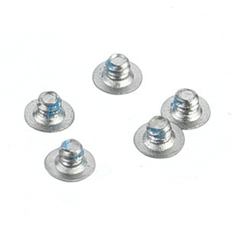 Vite a Y a testa piatta in acciaio inossidabile M0.8 con toppa in nylon Vite a Y a testa piatta in acciaio inossidabile M0.8 con toppa in nylon