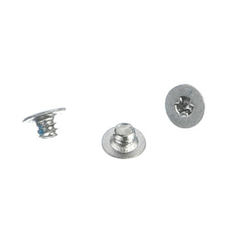 Vite a Y a testa piatta in acciaio inossidabile M0.8 con toppa in nylon Vite a Y a testa piatta in acciaio inossidabile M0.8 con toppa in nylon