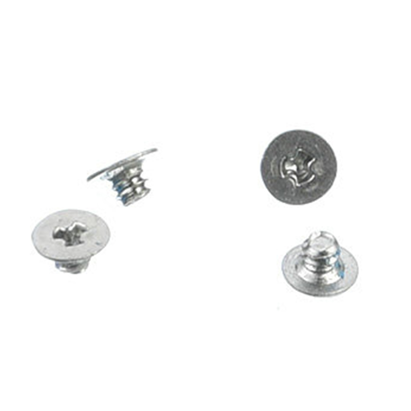 Vite a Y a testa piatta in acciaio inossidabile M0.8 con toppa in nylon