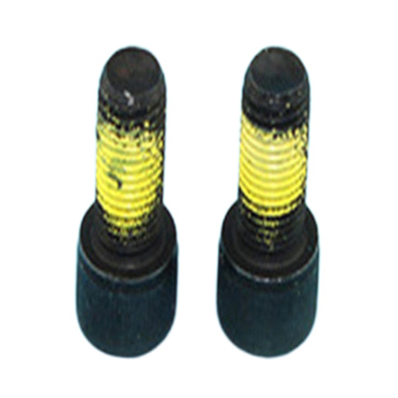Vite a testa cilindrica con cava esagonale di colore nero con toppa in nylon Vite a testa cilindrica con cava esagonale di colore nero con toppa in nylon
