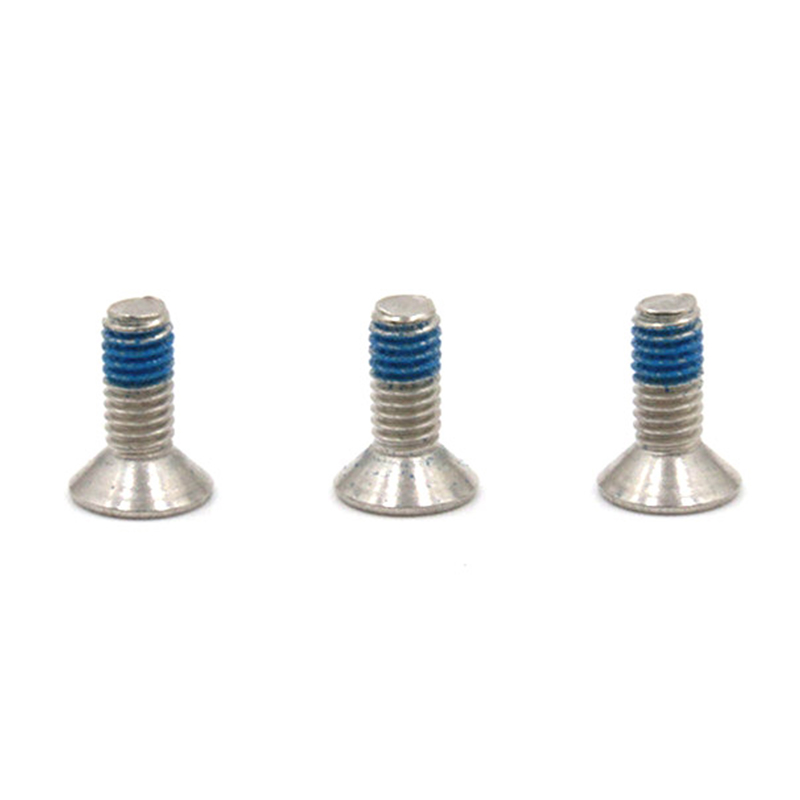 Micro mini viti a testa svasata di vendita calda con toppa in nylon Micro mini viti a testa svasata di vendita calda con toppa in nylon