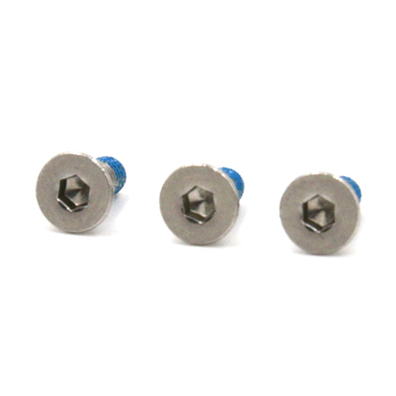 Micro mini viti a testa svasata di vendita calda con toppa in nylon Micro mini viti a testa svasata di vendita calda con toppa in nylon
