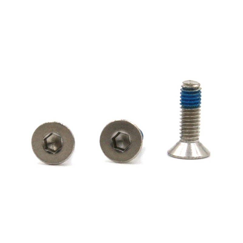 Micro mini viti di bloccaggio a testa svasata piatta in acciaio inossidabile 304 con cava esagonale Micro mini viti di bloccaggio a testa svasata piatta in acciaio inossidabile 304 con cava esagonale
