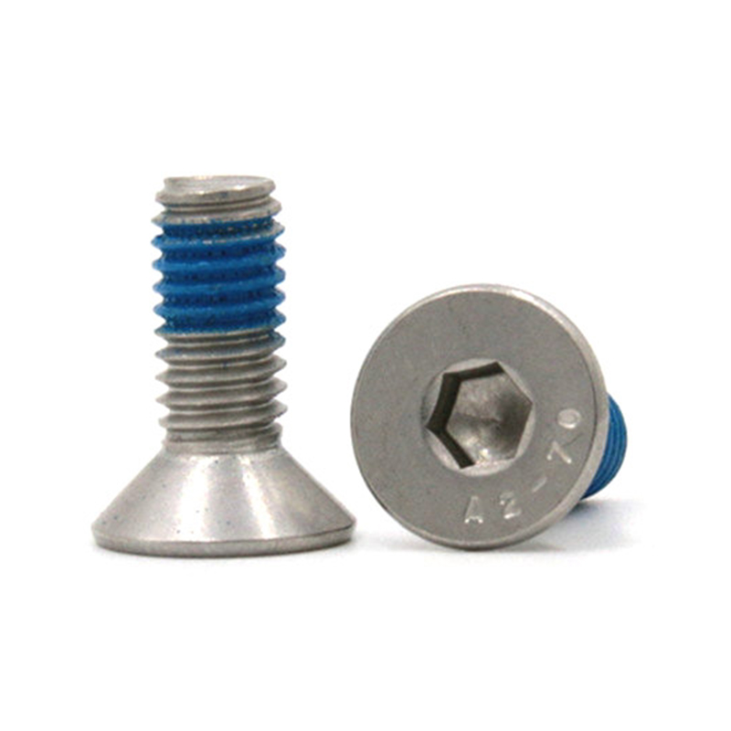 Micro mini viti di bloccaggio a testa svasata piatta in acciaio inossidabile 304 con cava esagonale Micro mini viti di bloccaggio a testa svasata piatta in acciaio inossidabile 304 con cava esagonale