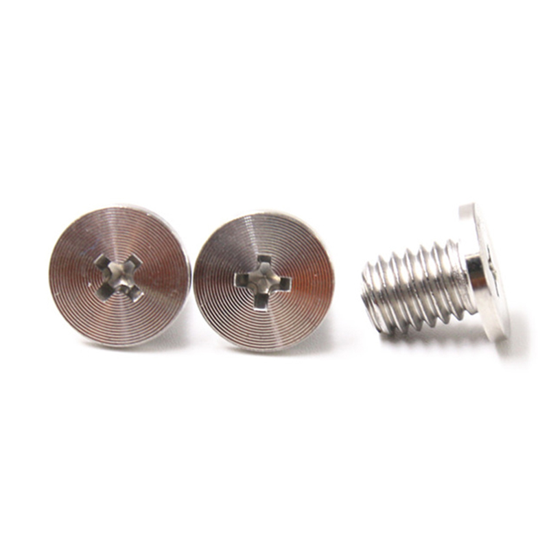 Vite modello CD in acciaio inossidabile 304 a testa piatta sottile CNC Vite modello CD in acciaio inossidabile 304 a testa piatta sottile CNC