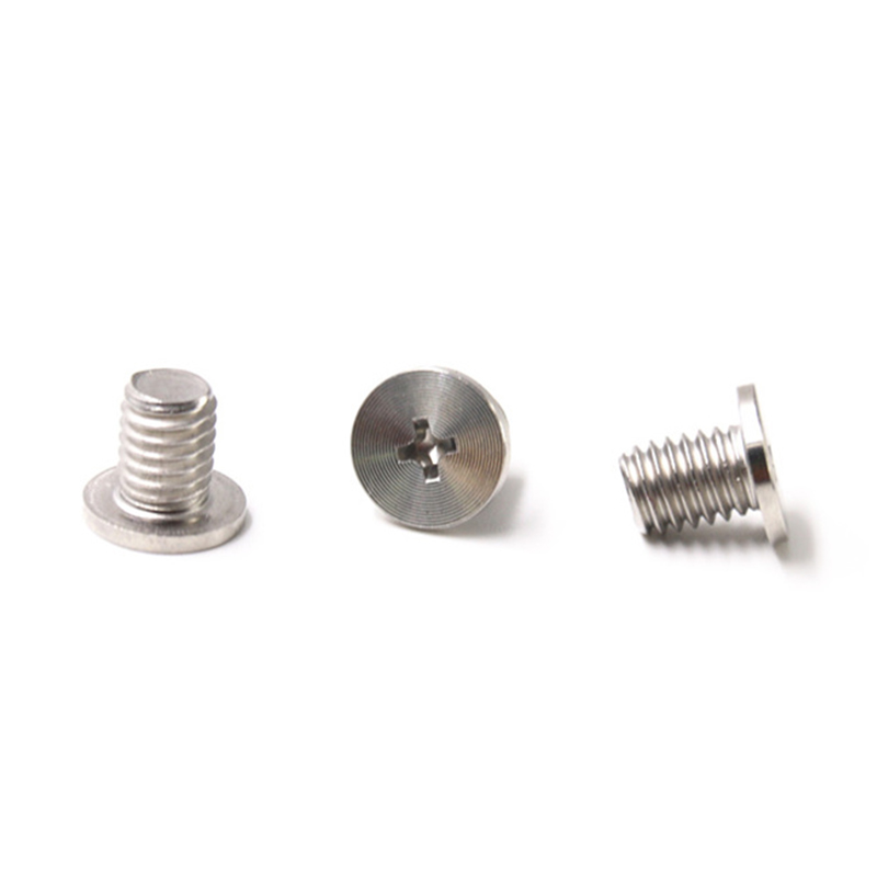 Vite modello CD in acciaio inossidabile 304 a testa piatta sottile CNC Vite modello CD in acciaio inossidabile 304 a testa piatta sottile CNC