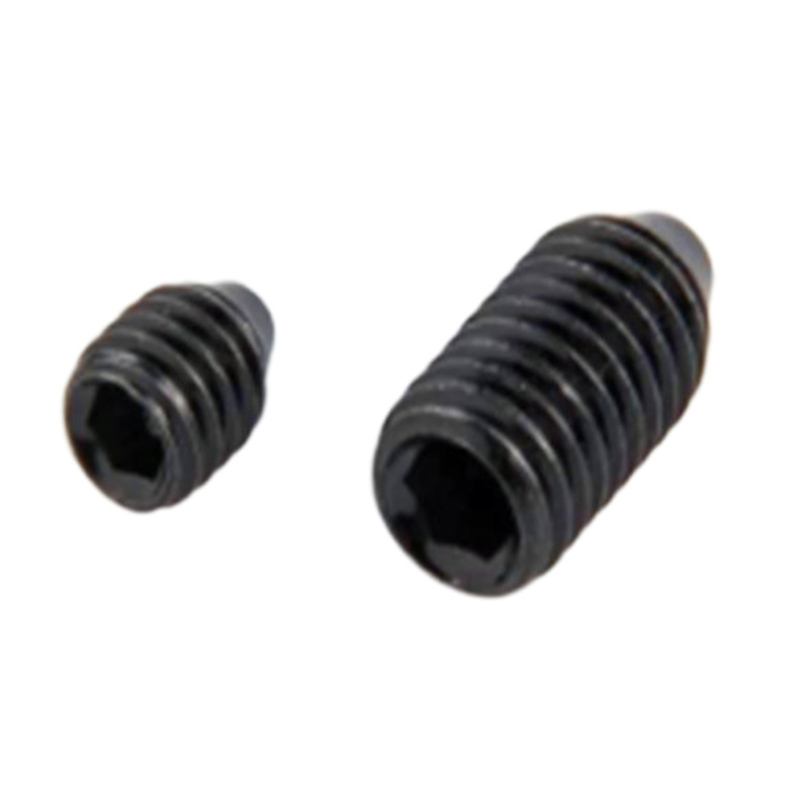 Vite di fissaggio con intaglio nero zincato M4 con prezzo competitivo Vite di fissaggio con intaglio nero zincato M4 con prezzo competitivo