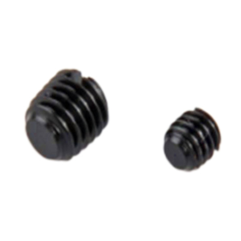 Vite di fissaggio con intaglio nero zincato M4 con prezzo competitivo Vite di fissaggio con intaglio nero zincato M4 con prezzo competitivo