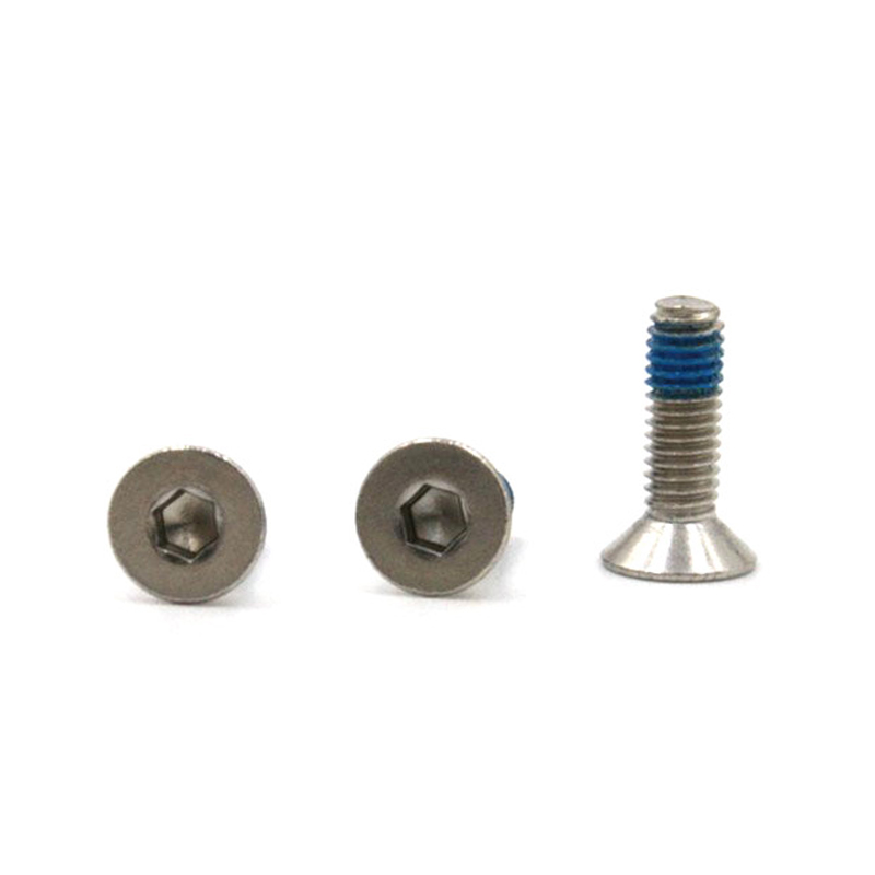 Micro mini viti di bloccaggio a testa svasata piana con cava esagonale in acciaio inossidabile 304 M3 Micro mini viti di bloccaggio a testa svasata piana con cava esagonale in acciaio inossidabile 304 M3