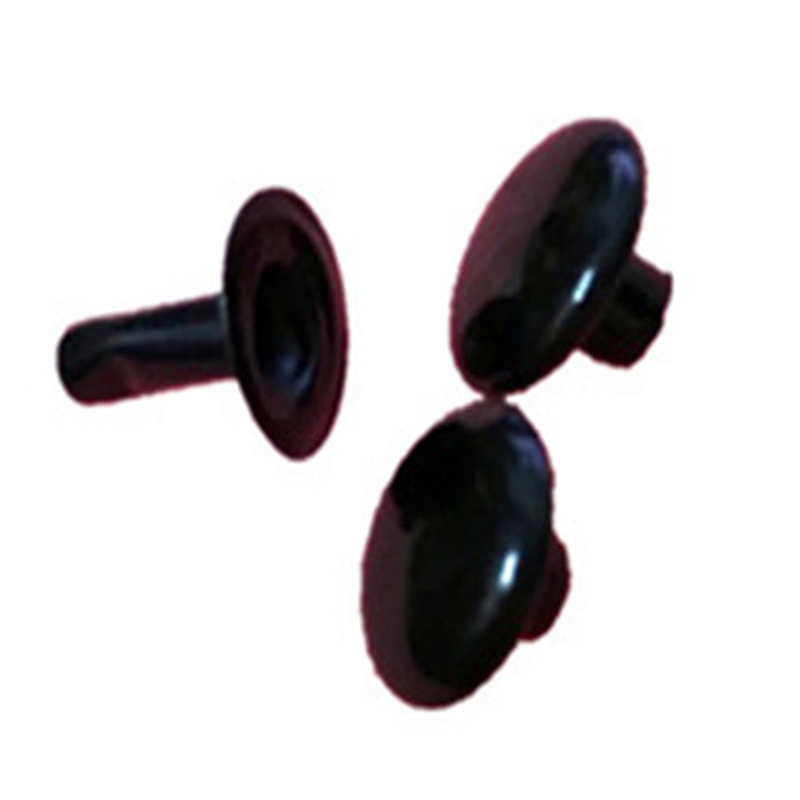 Rivetto doppio lato in ottone con smalto per appendere vestiti e borse Rivetto doppio lato in ottone con smalto per appendere vestiti e borse
