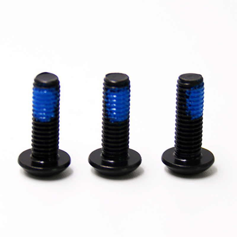 Vite toppa in nylon in acciaio al carbonio con testa a bottone di grado 10,9 m5 Vite toppa in nylon in acciaio al carbonio con testa a bottone di grado 10,9 m5