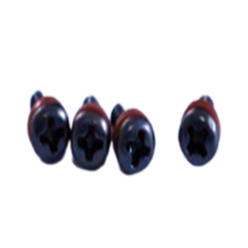 Vite micro impermeabile a croce con testa cilindrica nera di nuovo design Vite micro impermeabile a croce con testa cilindrica nera di nuovo design