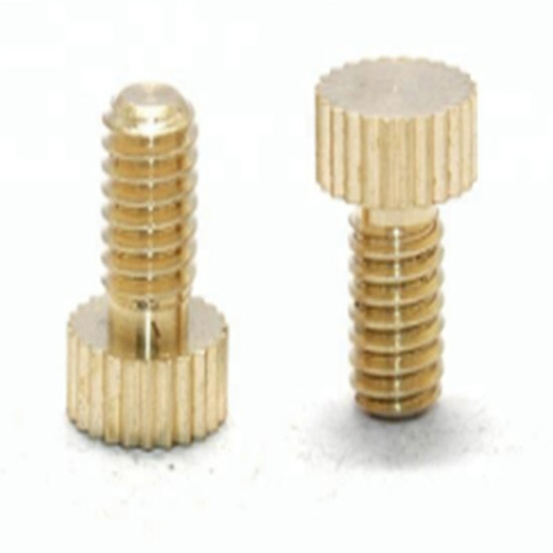 Viti a testa zigrinata con intaglio in acciaio inossidabile di nuovo design M4