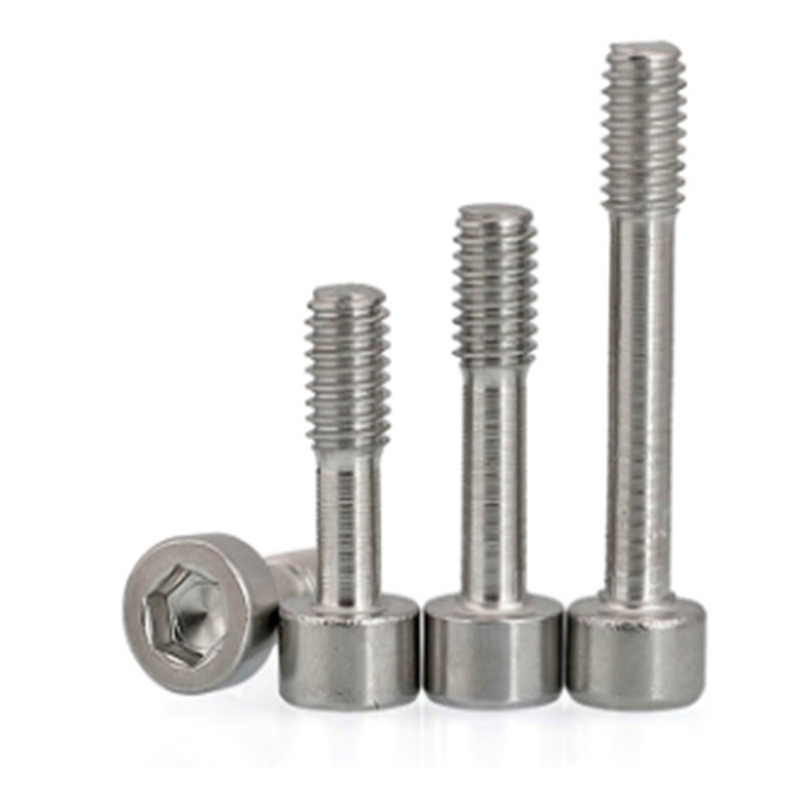 Vite imperdibile per pannelli con testa zigrinata in acciaio inox per macchinari Vite imperdibile per pannelli con testa zigrinata in acciaio inox per macchinari