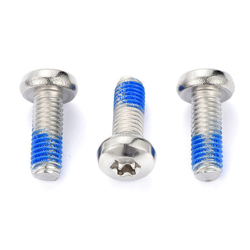 Vite torx a testa tonda M3 con toppa in nylon Vite torx a testa tonda M3 con toppa in nylon