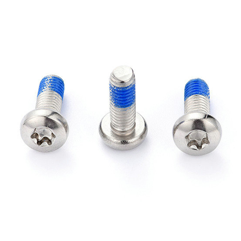 Vite torx a testa tonda M3 con toppa in nylon