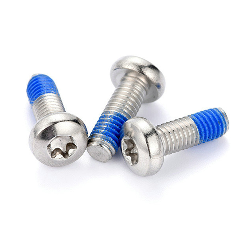 Vite torx a testa tonda M3 con toppa in nylon Vite torx a testa tonda M3 con toppa in nylon