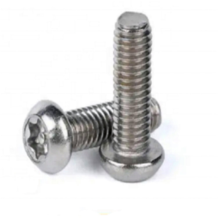 Vite di sicurezza Torx a 6 lobi con testa a bottone ISO7380 antimanomissione