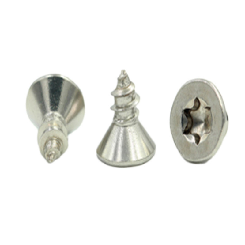 Mini vite modello CD in acciaio inossidabile torx a testa svasata M1.6 (1)
