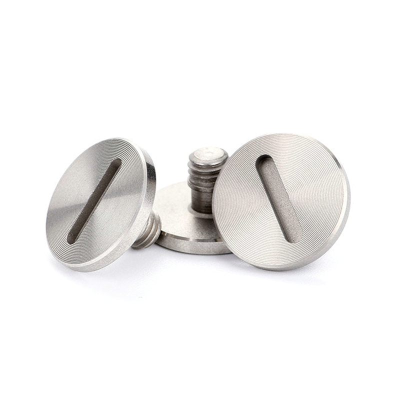 Vite in acciaio inossidabile con intaglio a testa piatta grande modello CD M1.7X2 Vite in acciaio inossidabile con intaglio a testa piatta grande modello CD M1.7X2